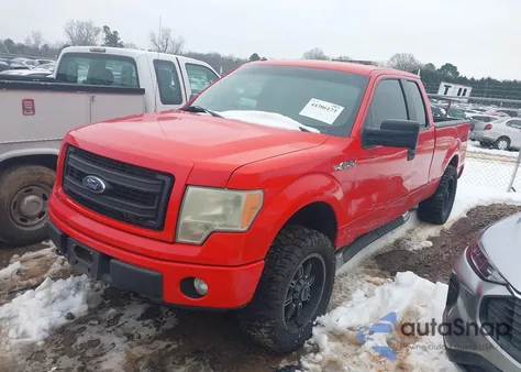 2013 Ford F-150 Stx из США, поврежденный, VIN 1FTFX1EF8DKG21456